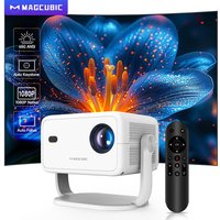 Magcubic Native 1080P 650ANSI 8K Android14 L018 Projector With Auto Keystone Correction Focus Wifi6 BT5.4 Portable Movie Outdoor