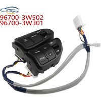 New 96700-3W502 96700-3W301 Steering Wheel Button Cruise Volume Control Switch Phone For Kia Sportage Ceed Sid