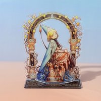 Anime Atelier of Witch Hat Koko Coco Cosplay Standing Plate Creative Acrylic Figure Stand Desktop Decoration Ornament Prop
