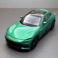 1:32 Ferrari Purosangue Diecast Alloy SUV Model with Multi Openable Parts Front Wheel Steering for Collectors Hobby Display