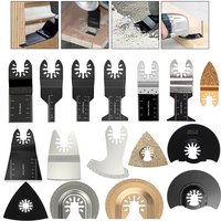 10/20/34/45/65/88mm Saw Blade Oscillating Tool Renovator Multimaster Tool HCS Saw Blade Power Tool Accessory for Wood Metal PVC