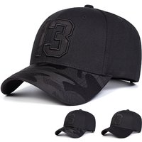 Unisex 13 Embroidery Baseball Caps Spring Autumn Outdoor Adjustable Casual Hats Sunscreen Hat Sports Cap