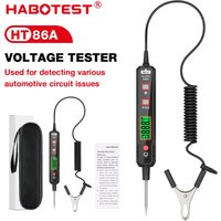 HABOTEST HT86A Voltage Tester Car Voltage Detector Pen Automobile Fault Fuse Circuit Tester Vehicle Diagnostic Tool Volt Probe