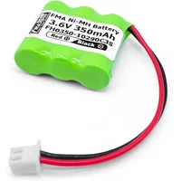 3.6V 350mAh Ni-MH Rechargeable Battery 2/3AAA3S for BINATONE 84H BC102171 GE AT&T Lucent Cordless Phones CE Certified