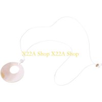 Unique Fashion Shell Necklace Unique Nutural Round Pendant Clavicle Chain Birthday