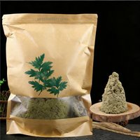 200g High Quality Mugwort Powdered Incense Moxa Gold Herb High Quality For Moxibustion Exorcism Anti-odour Antiseptic Home Use