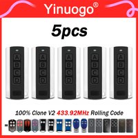 YNG605 Clone PHOENIX PHOENIX2 PHOENIX4 PHOX PHOX2 PHOX4 HANDY2 HANDY4 TSC TRC TXC 433.92MHz Garage Door Remote Control