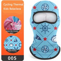 AliExpress NONE Winter Balaclava Cycling Mask Windproof Warm Breathable Boys Girls Skiing Running Face Cover Thermal Anti-Cold Kids Face Mask