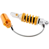 1pcs 265mm-325mm Motorcycle Rear Damping adjustment Built-in hydraulic airbag shock absorber For Honda Yamaha Kawasaki Suzuki