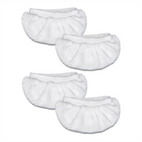 4 Pcs Microfiber Steam Mop Pads For Bissell Steam Shot,Comforday,Pursteam,Wagner Spraytech Dupray Neat Steam Cleaner