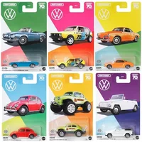 Original Matchbox Car 70 Years Commemoration 1:64 Vehicles Alloy Diecast Volkswagen The Beatles Benz Bugatti Child Toys for Kids
