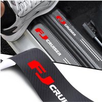 4pcs Car door sill sticker for FJ Cruiser 4pcs Car threshold Car sticker car accessories
