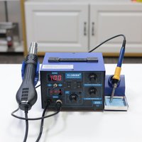 Saike 952D Station de soudage pistolet à Air chaud + fer à souder 2in1 puissance 760W station de retouche BGA table de soudage 110V/220V