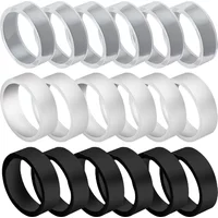36/18/1PCS Elastic Rubber Joystick Rings Invisible Anti-Wear Protector Cover for Steam Deck Xbox PS5 Joystick Accessories