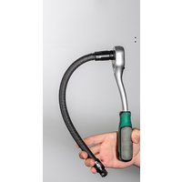 Flexible Socket Ratchet Wrench Extension Bar Auto Repair Tool 1/2Inch Driver Flexible Socket Extension Bar Wrench Extension Rod