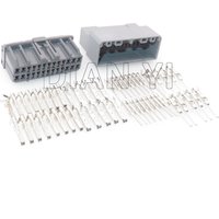 1 Set 26 Way AC Assembly 174516-6 368136-6 Automobile Transfer Box Computer Board Cable Socket Car Male Female Docking Plug
