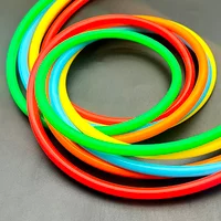 ID 2 3 4 5 6 8 10 12mm Multi-color Optional High Temp Resistant Food Grade Silicone Tube for Milk Tea Beverage Water Cup Straw