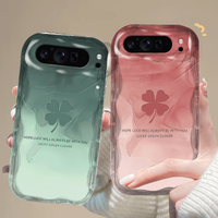 Flexible TPU Case For Google Pixel 10 Pro 9 Pro XL Shockproof Flowers Pattern Protective Back Cover Fundas