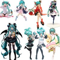 Anime Hatsune Miku Little Devil Raccoon Kawaii Fairy Mirror Sleeping Beauty Action Fairy Winter Cherry igure PVC Doll Model Toys