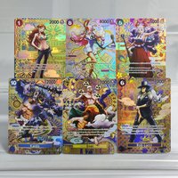 Self Made Proxy OPCG English SP Card OP01-016 Nami Uta Yamato Enel Kaido Rob Lucci Parallel Anime Game Collection Card Toy