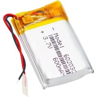 3.7V 600mAh 602030 Lipo Battery for Handheld Game Console MP3 MP4 MP5 Player GPS Navigation Replacement Lithium Polymer 10PCS