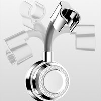 No-drill Shower Head Holder Adjustable Self Adhesive Showerhead Bracket Wall Mount Stand SPA Bathroom Universal