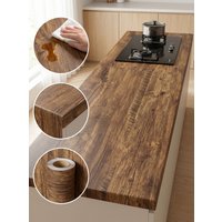 80cm Wide Wood Grain Vinyl Wallpaper for Door Wardrobe Cupboard Table Furniture Waterproof Self Adhesive Stickers Home Decor Fil
