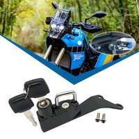 For YAMAHA TENERE 700 T700 T 700 Tenere700 T7 2019-2023 Helmet Lock Mount Hook Anti-theft Security with 2 Keys Password lock