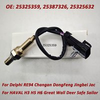 New 25325359 25325632 For Delphi RE94 Changan DongFeng Jingbei Jac O2 Lambda Probe Oxygen Sensor S3612300 1086000727 SMD250480