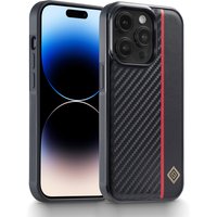 Kohlefaser-PU-Ledertasche für iPhone 17 16 14 15 Pro Max Air 13 11 12 Pro XR XS 8 7 Plus SE Schutz Antiski Business Cover