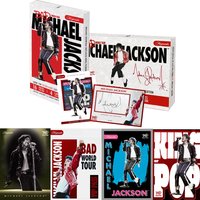 Genuine 2025 Michael Jackson BAD Tour Keepsake Trading Cards - Limited Edition Memorabilia Collection Peripheral Cards Boy Gift