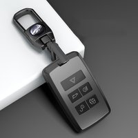TPU Car Remote Key Case Cover Shell Fob For Land Rover Range Rover Evoque Discovery Sport Velar For Jaguar XE E-PACE XF Keychain