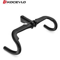 AliExpress kocevlo KOCEVLO Carbon Gravel Handlebar Light Bent Racing Bicycle Internal cables road handlebar 340/360/380/400mm