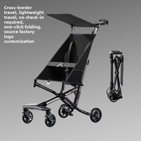 Pocket Umbrella Stroller: A lightweight, foldable pushchair that folds away at the touch of a button – the perfect companion