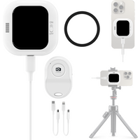 Mini phone vlog selfie display screen, used for rear camera selfies/logs/live streams ,compatible with iPhone camera display