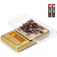 Mini Pocket Scale 100g/0.01g, Digital Gram Scale with Cover, Small Travel Ounce Scale for Food, Herbs, Spices, Gold, Jewelry