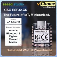XIAO ESP32-C5 RISC-V IoT Development Board Dual-Band Wi‑Fi 6 2.4G/5G Bluetooth 5 for Zigbee Thread Matter Support IoT Smart Home