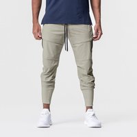 2025 New Men's Cargo Pants Summer Thin Loose Quick-Drying Elastic Leggings Running Training Sweatpants Casual Trend Trousers