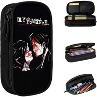 MY CHEMICAL ROMANCE Pencil Cases Pen Bag Student Large Storage School Supplies Cosmetic Pencilcases