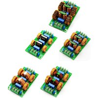 110V 220V 4-Stage AC Power EMI Filter 2A 4A 10A 15A Common/Differential Mode Noise Suppressor Purifier Audio Amp DAC Amplifer