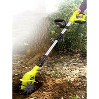 Handheld Lawn Mower Lithium Battery Micro-Tillage Loosening Machine Agricultural Soil Turning Electric Hoe Rotary TillageMachine