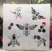 30*30cm Mandala Bee Hive DIY Layering Stencils Wall Painting Scrapbook Coloring Embossing Album Decorative Template