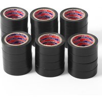 Electrical Insulating Tape PVC Heat Resistant Waterproof Self Adhesive Tape for Wire Protection Home Improvement Resilient Tape