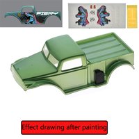 Plastic Clear Car Body Shell For Axial Scx24 Deadbolt Axi00004 1/24 Rc Crawler Car Truck Model Upgrade Diy Parts