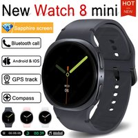 New Bluetooth Call Smart Watch 8 mini Men's GPS Motion Track AI Voice Assistant Health Monitoring AMOLED HD Screen Smartwatches