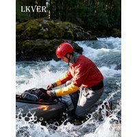 Men's 100% waterproof Kayak Pending Dry suit One pieces with Latex Gasket for Drift Floating