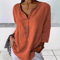 2024 New Pure Color Shirt Casual Button down Collar Loose Fit Women's Polyester Blend Sleeveless Top for Autumn Season