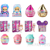 Original Cry Babies Series 1 Magic Tears Icy World Storyland House Tina Bff Dotty Fashion Dolls Collectible Kids Toy Figures 1pc