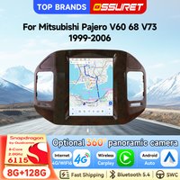 OSSURET Schneller Versand 9,7 Zoll Android 15 Autoradio für Mitsubishi Pajero V60 V68 V73 1999-2006 Autoradio Wireless CarPlay Android Auto GPS-Navigation Bluetooth Video-Player 4G WIFI DSP RDS Audio