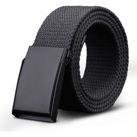 Canvas Nylon Belts Men Black Automatic Buckle Unisex Women Large Big Size Jeans Belts Plus LONG Extra Size 160 150 140 130cm